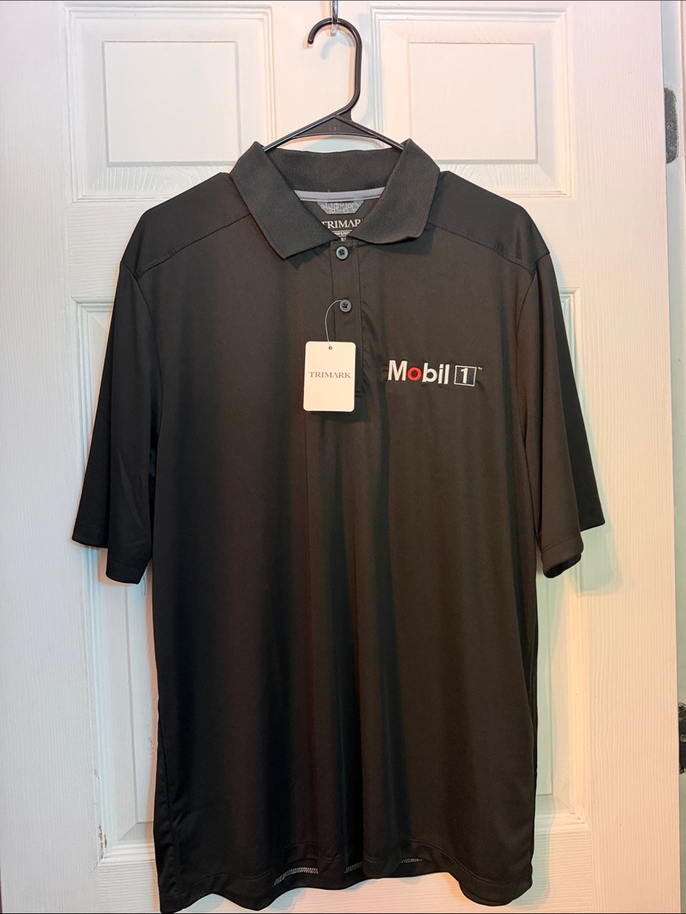 Black Men's Polo Shirt - Trimark Performance